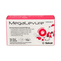 MegaLevure Sabor Fresa 10uds