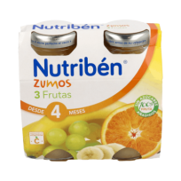 Nutribén zumo de 3 frutas...